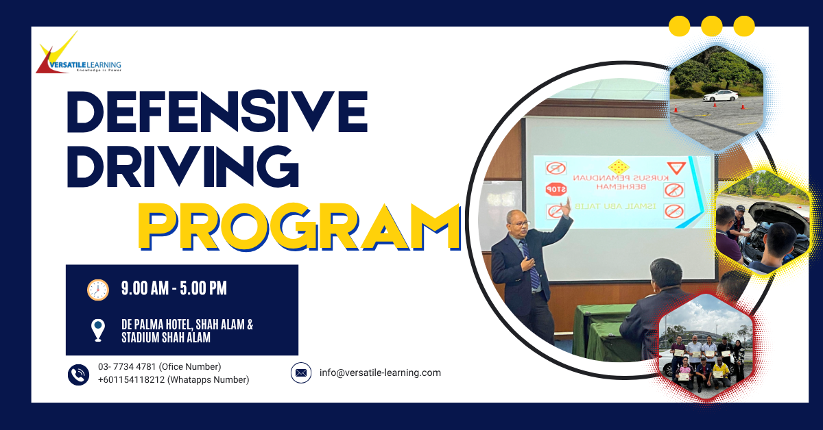 DVS 002 – Pemanduan Defensif (Defensive Driving), 2 & 3 December 2025