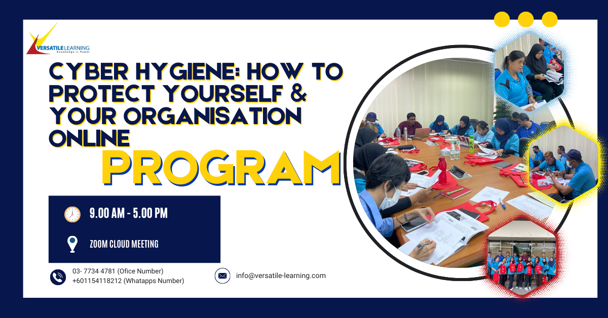 PCM 004- Cyber Hygiene- How to Protect Yourself & Your Organisation Online, 15 & 16 December 2026