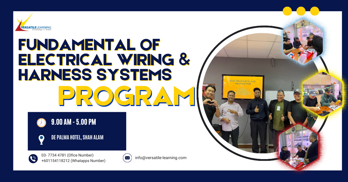 ELC 033- Fundamental of Electical Wiring & Harness Systems, 12 & 13 May 2026