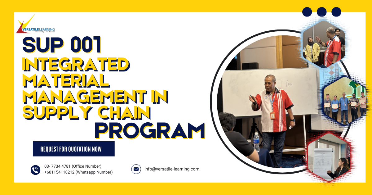 SUP 001 – Integrated Material Management in Supply Chain