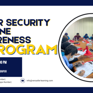 PCM 004 - Cyber Security Hygiene Awareness, 5 November 2026